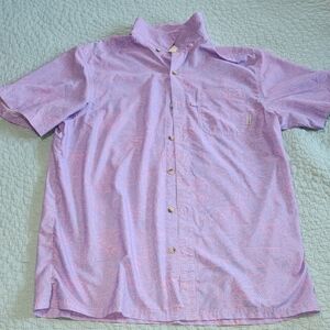 Columbia Men's Lavender Button Down Shirt